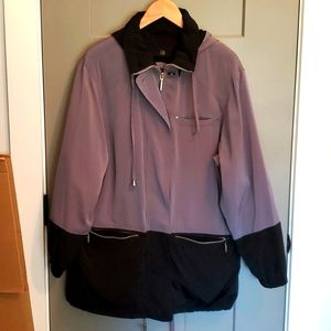 Ladies Braetan coat with removable liner and hoodie M